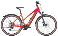BULLS Cross Rider EVO 2 750Wh Trapez metallic orange / chrome red 2023