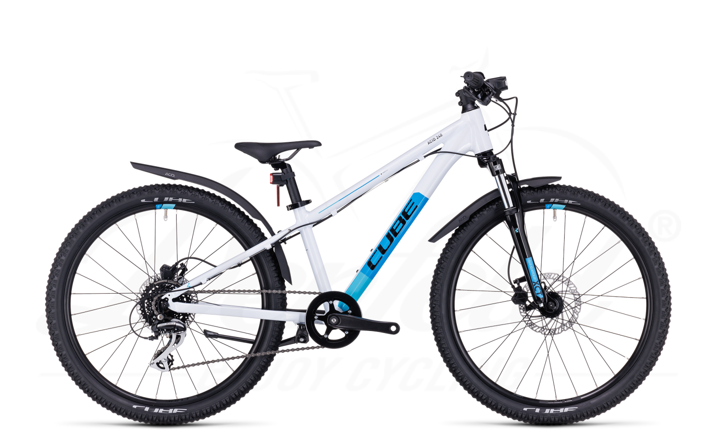 CUBE Acid 240 Disc Allroad white´n´blue 2024