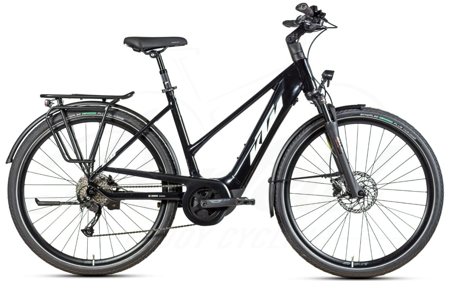 KTM Macina Premium Trapez 750Wh Metallic Black 2024