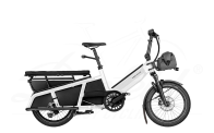 Riese&Müller Multitinker Touring 625Wh GX RX Passagier-Kit Front-GT mit Tasche pearl white/black matt 2025