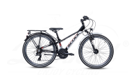 S'COOL troX EVO alloy 24-21 black/grey/red 